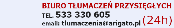 Tumacz portugalski - Telefon: 533 330 605